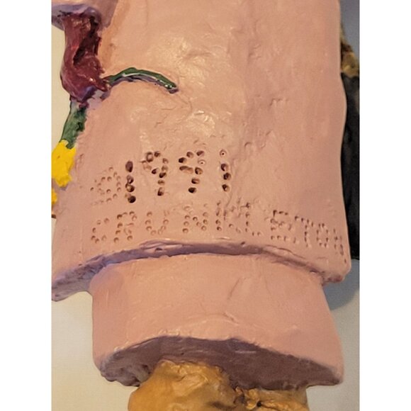 Crunkleton Grandma Mattie Figurine By Hanford Limited Reproduction 1991 - Picture 2 of 12